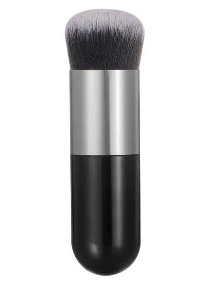 KissICON black silver KissIcon Makeup Brushes - Flawless Foundation Blending Tool