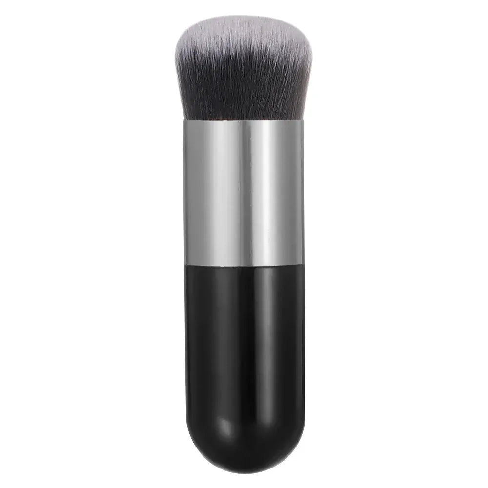 KissICON black silver KissIcon Makeup Brushes - Flawless Foundation Blending Tool