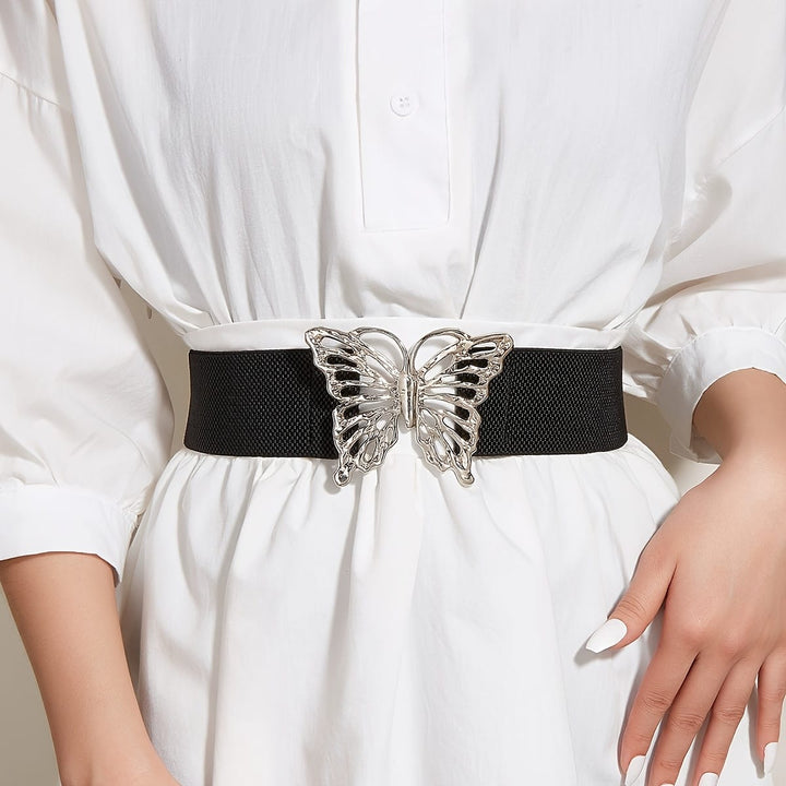 Elegant Adjustable Elastic Waist Belt Chic Fashion Accessory