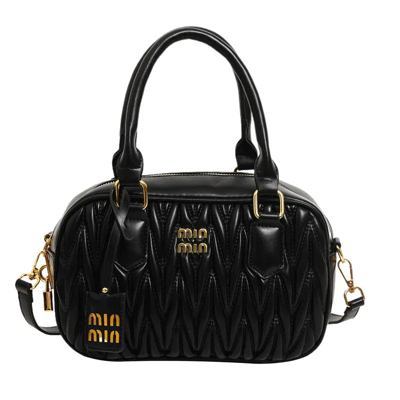 KissICON black Small Square Multi-way Shoulder Crossbody – Daily Use Hand
