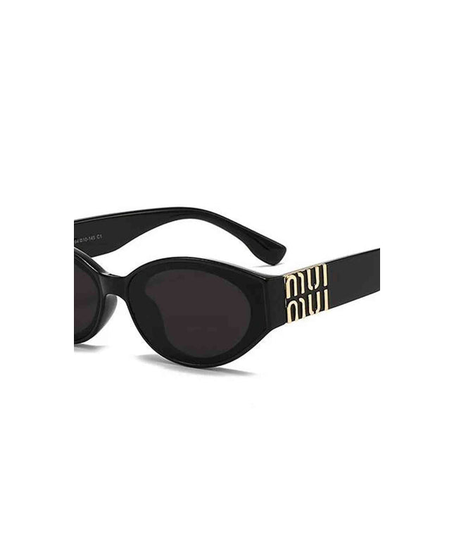 KISSICON Black Stylish Unisex Square Sunglasses with UV Protection