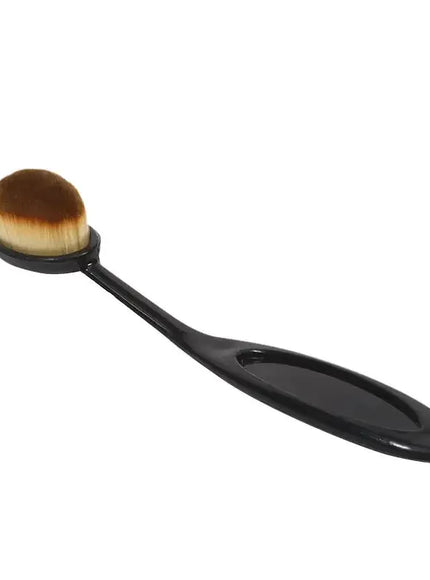 KissICON black Toothbrush Style Makeup Brush Quick Flawless Application