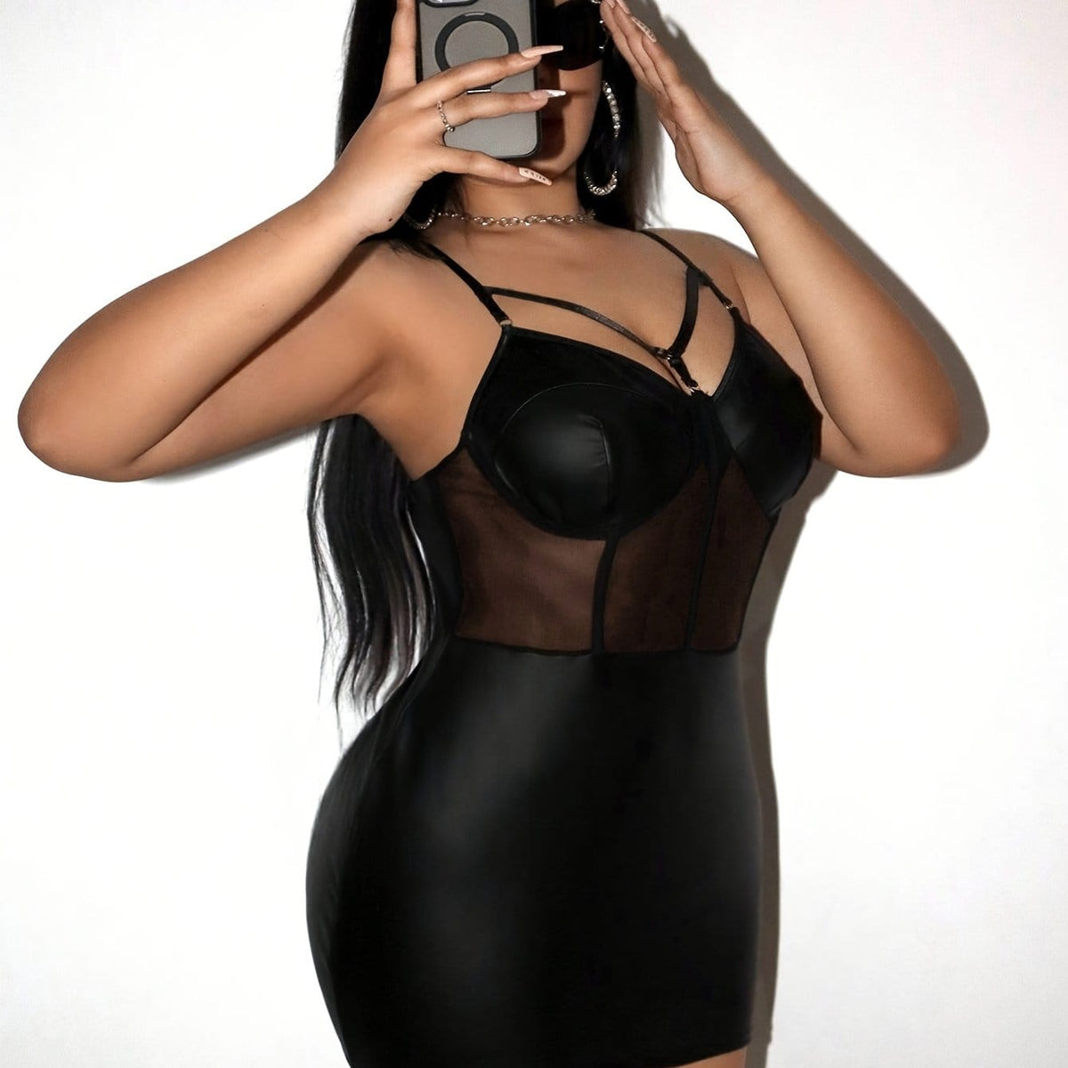 jkthpu-45 Black / UK 16 Plus-Size Women'S Dresses