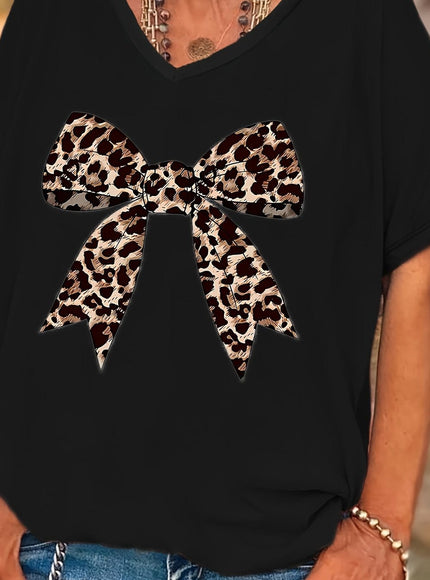 jkthpu-45 Black / UK 16 Plus Size - Women'S Plus Size Leopard Print