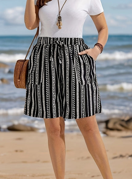 jkthpu-45 Black / UK 18 QuickDry Beach Pants for Effortless Summer Style