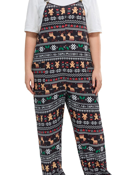 KissICON Black / UK 20 Festive Curve Reindeer Snowflake Christmas