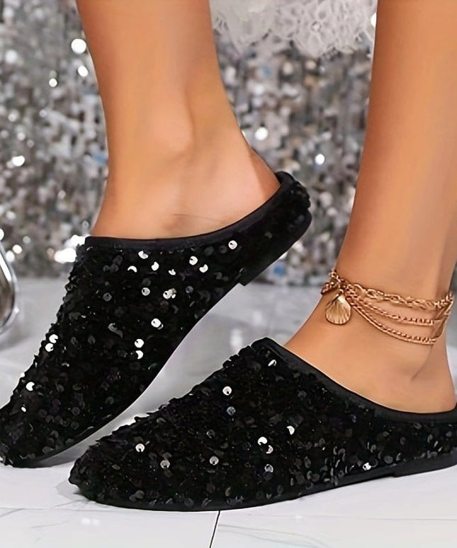 KissICON Black / UK 3.5 Cozy Slippers