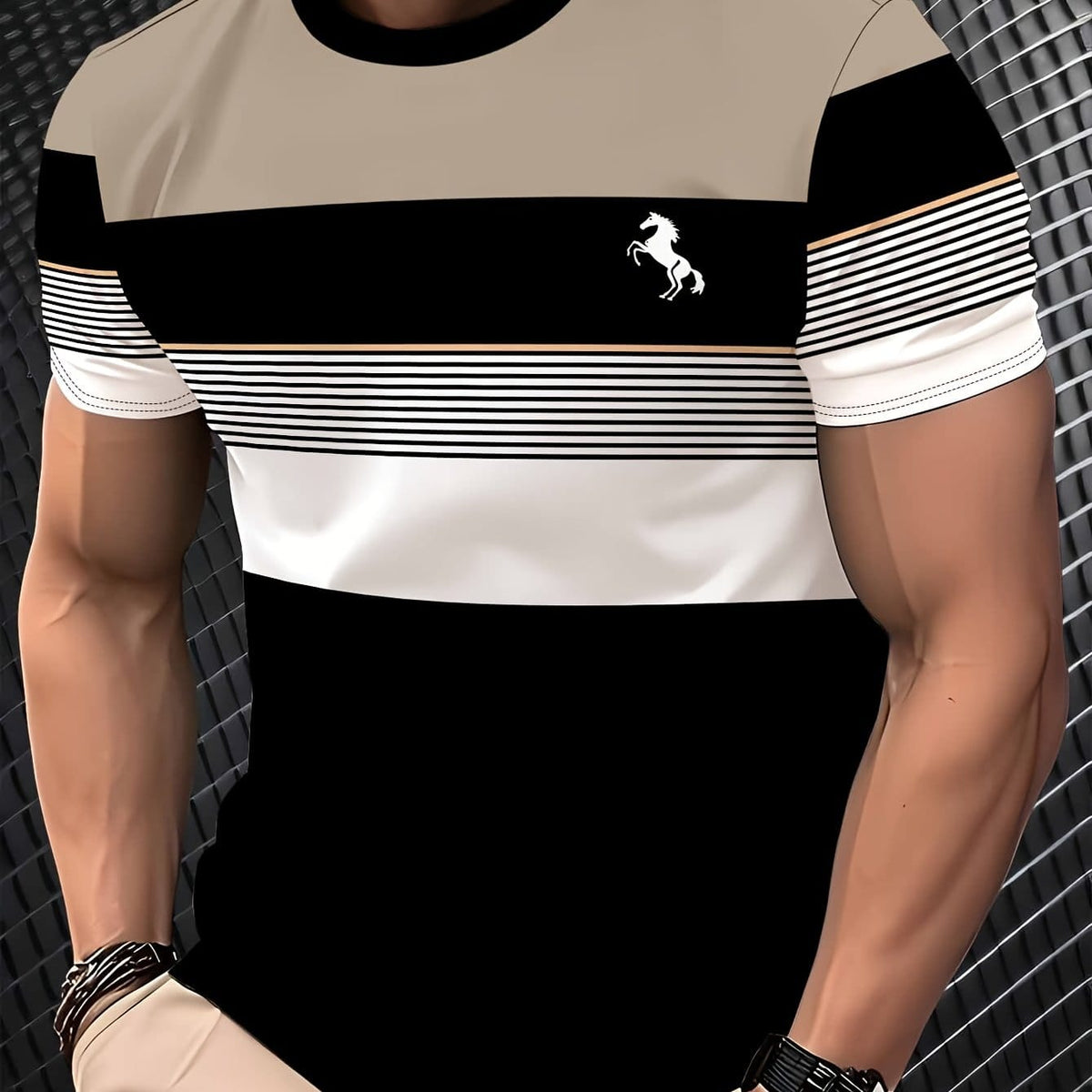 KissICON Black / UK 40 Lightweight Polyester Tee AllSeason Comfort Daily Style