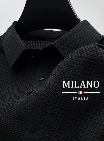 KissICON Black / UK 44 Mens Jacquard Letter Print Comfort Tee