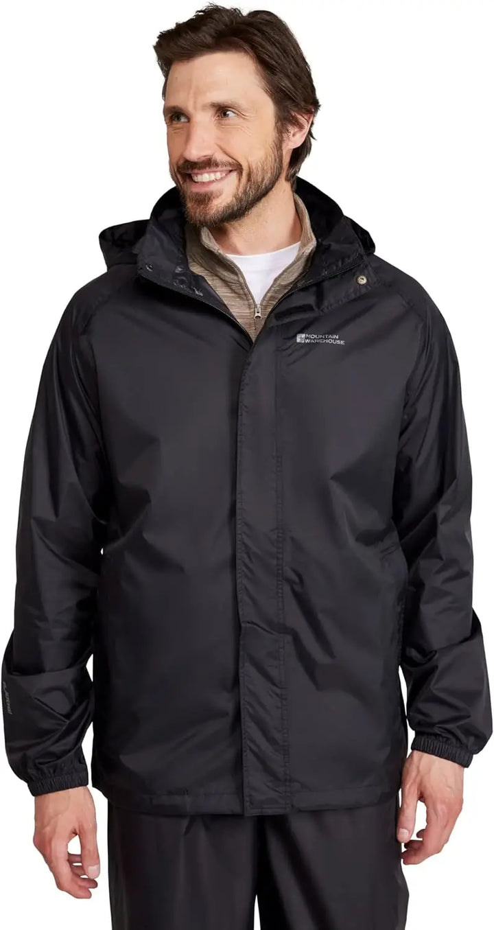 Pakka Mens Lightweight IsoDry Waterproof Packable Raincoat