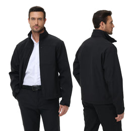 KissICON Black / US XL Waterproof Cargo Windbreaker Jacket AutumnWinter Outdoor Style