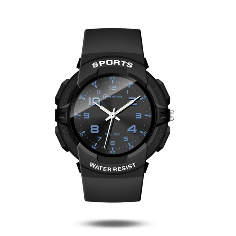 KissICON Black 💋 Uthai C15 Kids Digital Watch Waterproof -