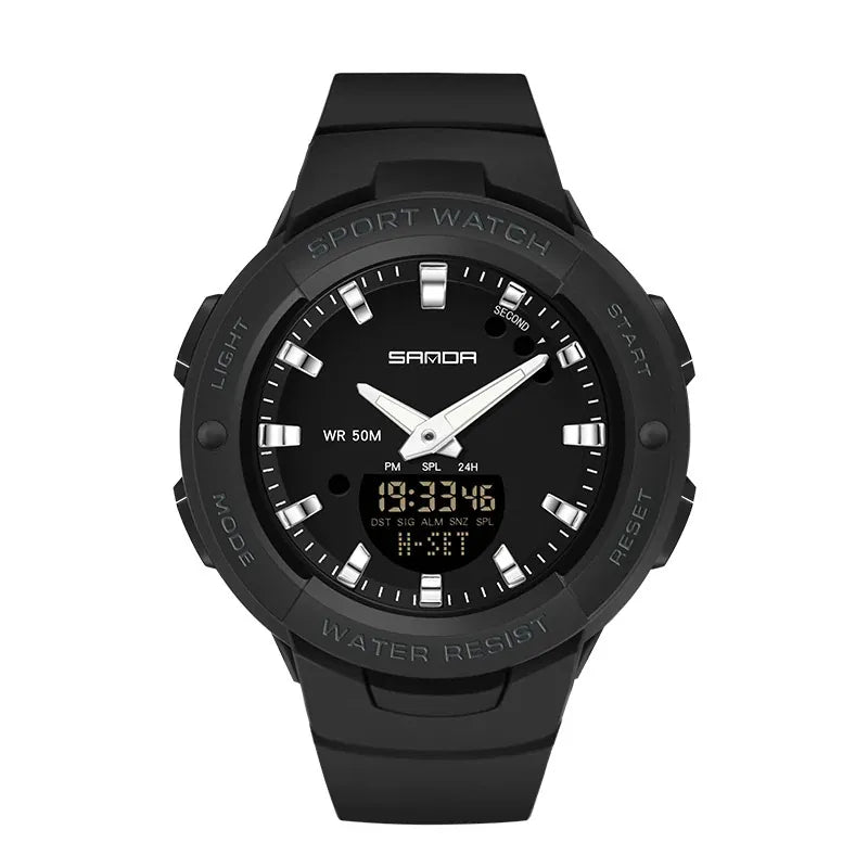 KissICON Black Uthai CE64 Women Watch - Fashion Outdoor Waterproof
