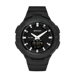 KissICON Black Uthai CE64 Women Watch - Fashion Outdoor Waterproof