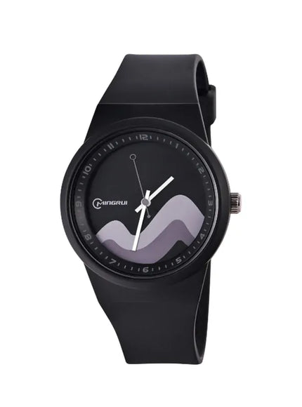 KissICON Black Uthai GB04 Unicorn Kids Watch - Waterproof Wristwatch