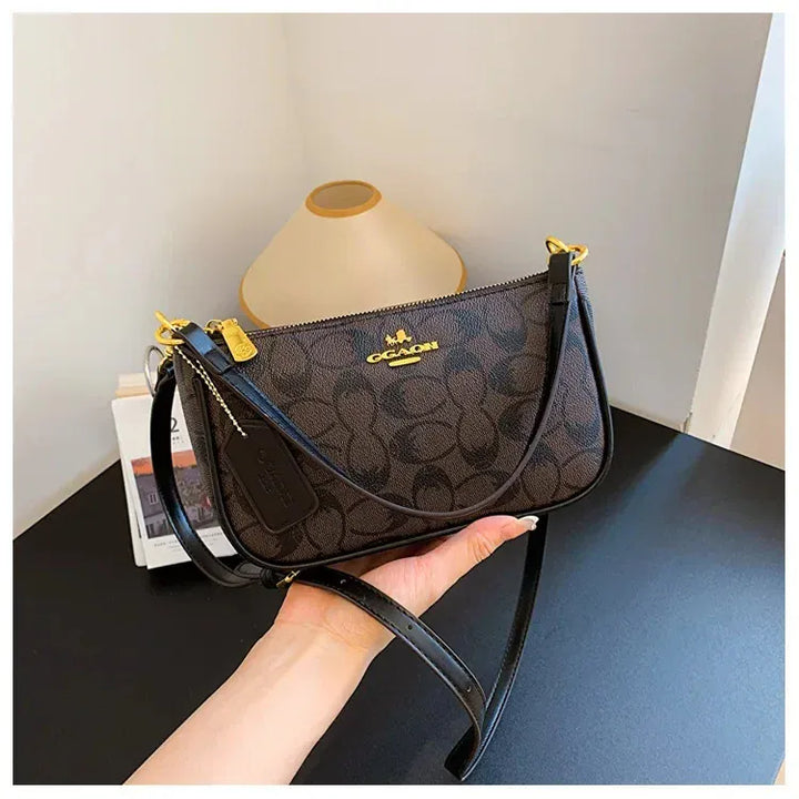 Vintage PVC Handbag – Chic Versatility