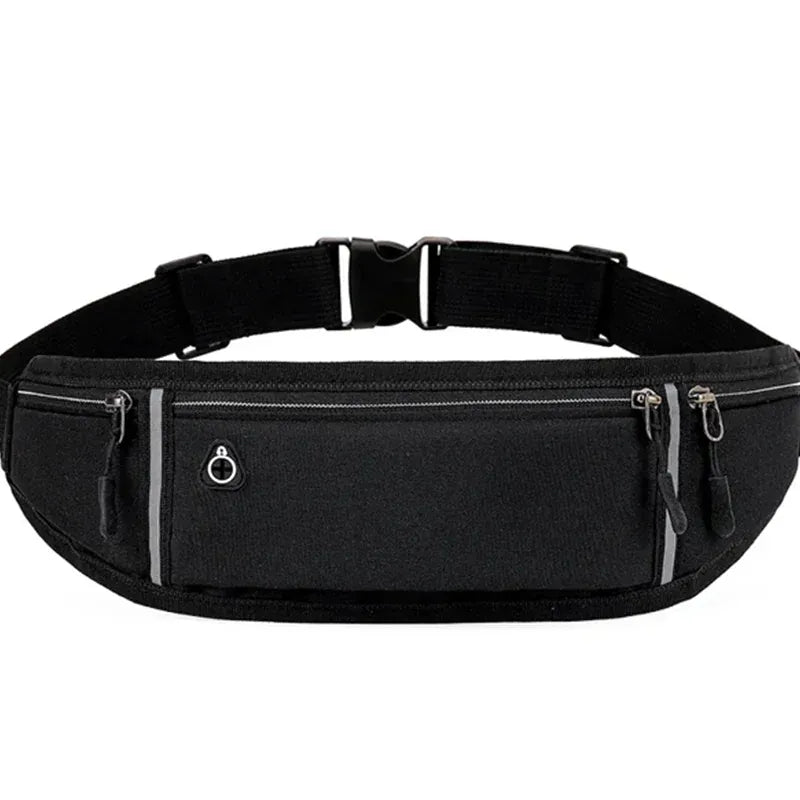 KissICON BLACK Waist Pack Sport Men Multifunctional Running Phone