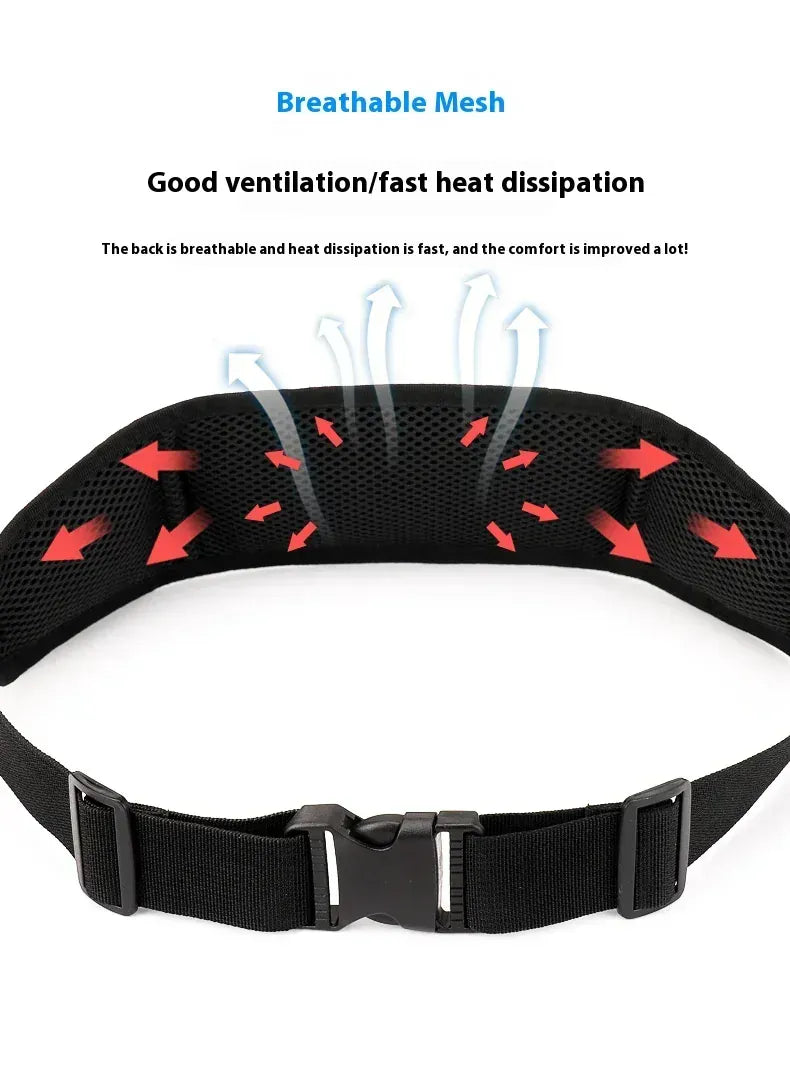 KissICON BLACK Waist Pack Sport Men Multifunctional Running Phone