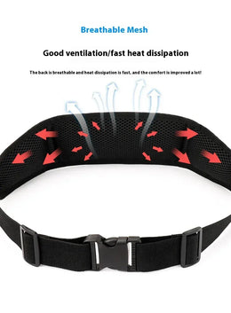 KissICON BLACK Waist Pack Sport Men Multifunctional Running Phone