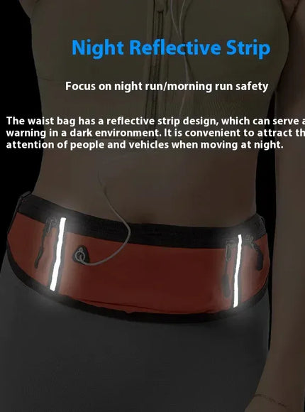 KissICON BLACK Waist Pack Sport Men Multifunctional Running Phone