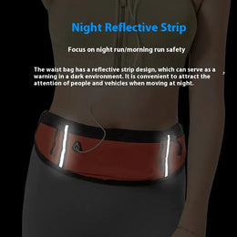 KissICON BLACK Waist Pack Sport Men Multifunctional Running Phone