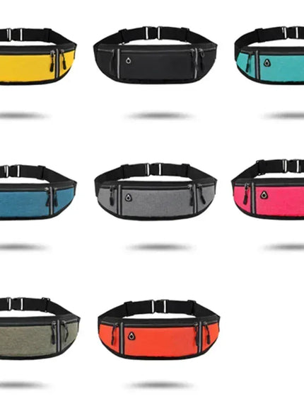 KissICON BLACK Waist Pack Sport Men Multifunctional Running Phone