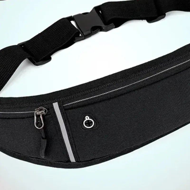 KissICON BLACK Waist Pack Sport Men Multifunctional Running Phone