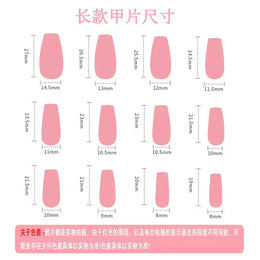 KissICON black накладные ногти Wearable BlackPress On Fake Nails Tips