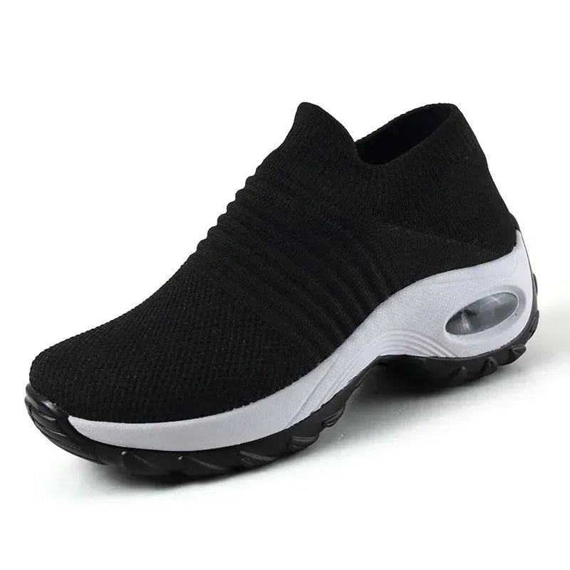 Dropshipman Black-white / 40 Women's Sneakers Versatle Ladies Orthopedic Sneakers Platform Shoes Women Casual Shoes Non-slip Wear-resistant Tennis Women