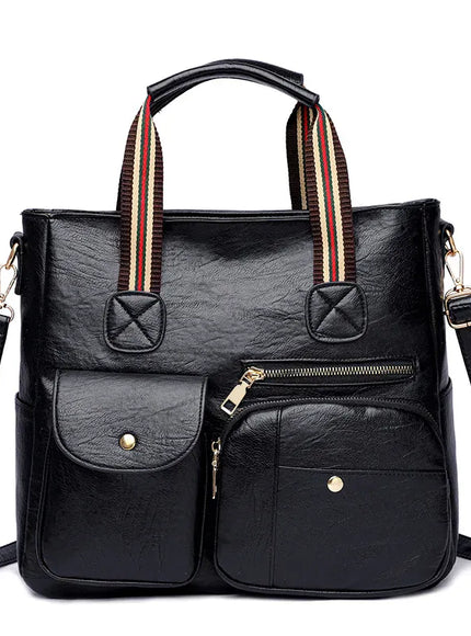 KissICON black Women's Handbag – Shoulder Purse Vintage