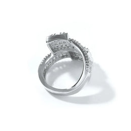 KissICON Bling King Baguettecz Ring – Iced Out Zirconia