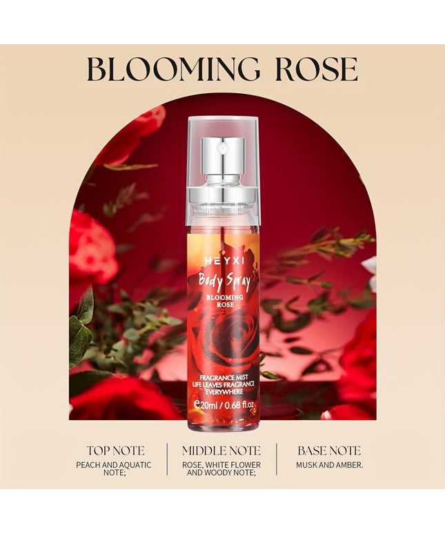 KissICON blooming rose Heyxi 4 Floral Scent Body Spray