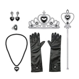 KissICON Blue / 140cm Halloween Costume for Kids Halloween Fantasy Vampire Costume Girls Long Tutu Dress Kids Carnival Outfit Gothic Feather Clothes