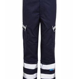 KissICON Blue / 28 Pulsar Navy Reflective Polycotton Combat Work Trousers