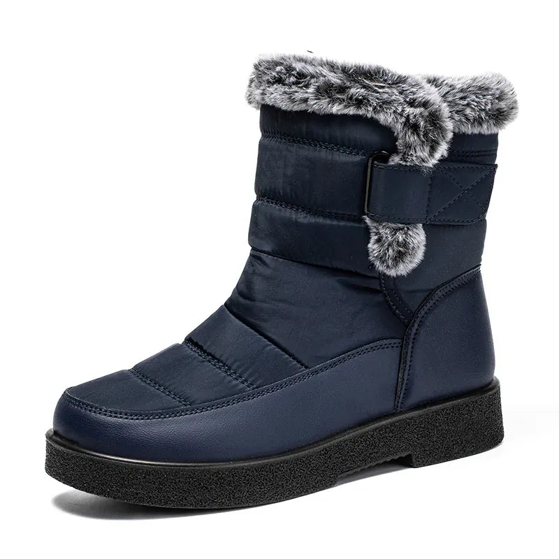 KissICON Blue / 42 Women's Boots Snow New Women Shoes Platform Shoes