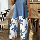 Blue And White
