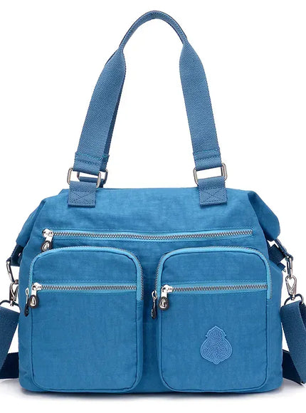 KissICON Blue / CHINA Women's Top-handle Big Handbag – Nylon Bags Waterproof