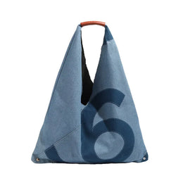 KissICON Blue Denim Shoulder Tote – Purse Adjustable Strap