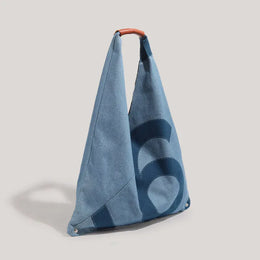 KissICON Blue Denim Shoulder Tote – Purse Adjustable Strap