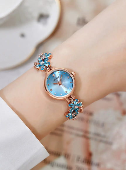 KissICON Blue KissIcon UTHAI Violet Bracelet Watch - Waterproof Gift