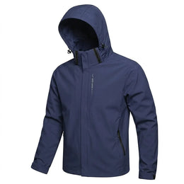 KissICON Blue / M Mens Lightweight Waterproof Windproof Outdoor Jacket