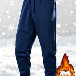 KissICON Blue / UK 31 Warm Pockets Drawstring Sweatpants for AllSeason Comfort