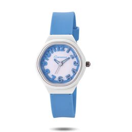 KissICON Blue Uthai C14 Kids Digital Watch Waterproof Quiet For
