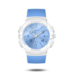 KissICON Blue 💋 Uthai C15 Kids Digital Watch Waterproof -