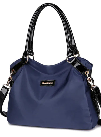 KissICON Blue Women's Handbag – Vintage Purple Waterproof