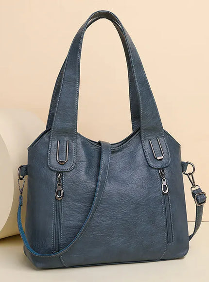 KissICON blue Women's Hundred Large-capacity Tote – Handheld Shoulder
