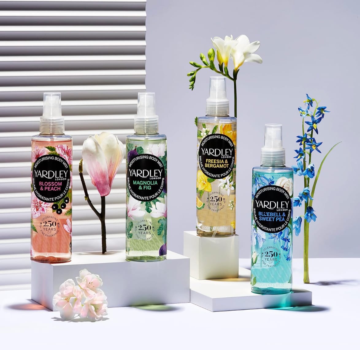 KissICON Bluebell and Sweetpea Body Mist Yardley Bluebell Sweetpea Moisturising Body Mist