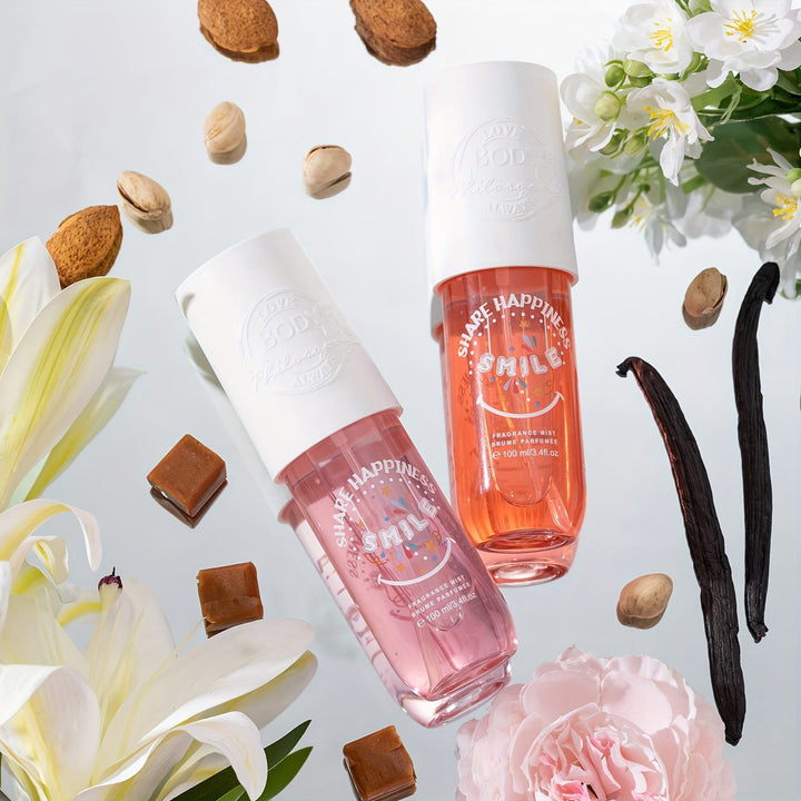 Body Hair Mist 4 Scents Lasting