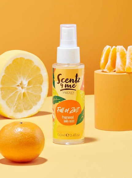KissICON Body Mist Citrus Yardley Scentz 4 Me Zesty Body