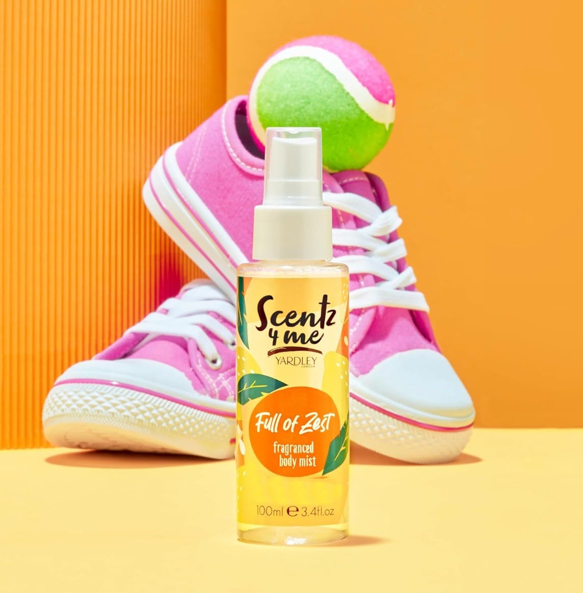 KissICON Body Mist Citrus Yardley Scentz 4 Me Zesty Body